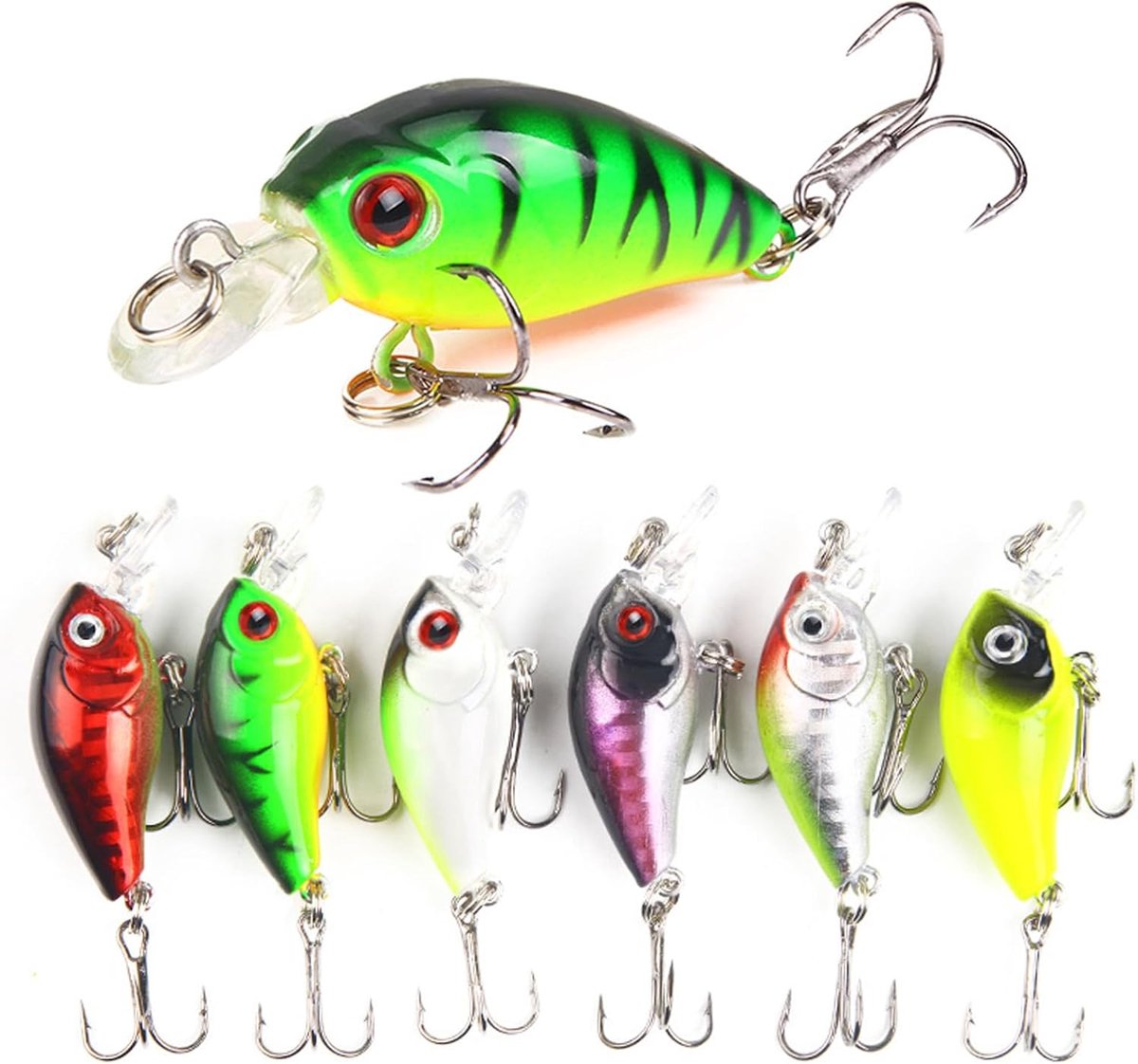 Jig Spinner, Kunstaas, Snoekaas, Ultra Sharp Ondergang Bionic Kunstaas voor Forel, Baars, Snoek, Kopje, Snoekbaars