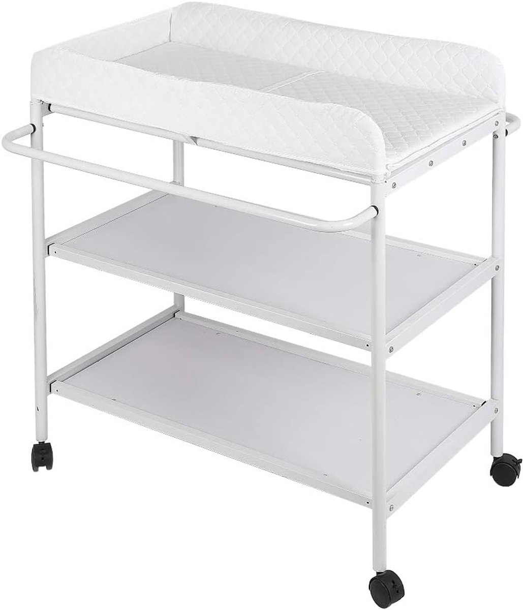 Luiertafel, organizer voor het verschonen van het nachtkastje, organizer voor babytas