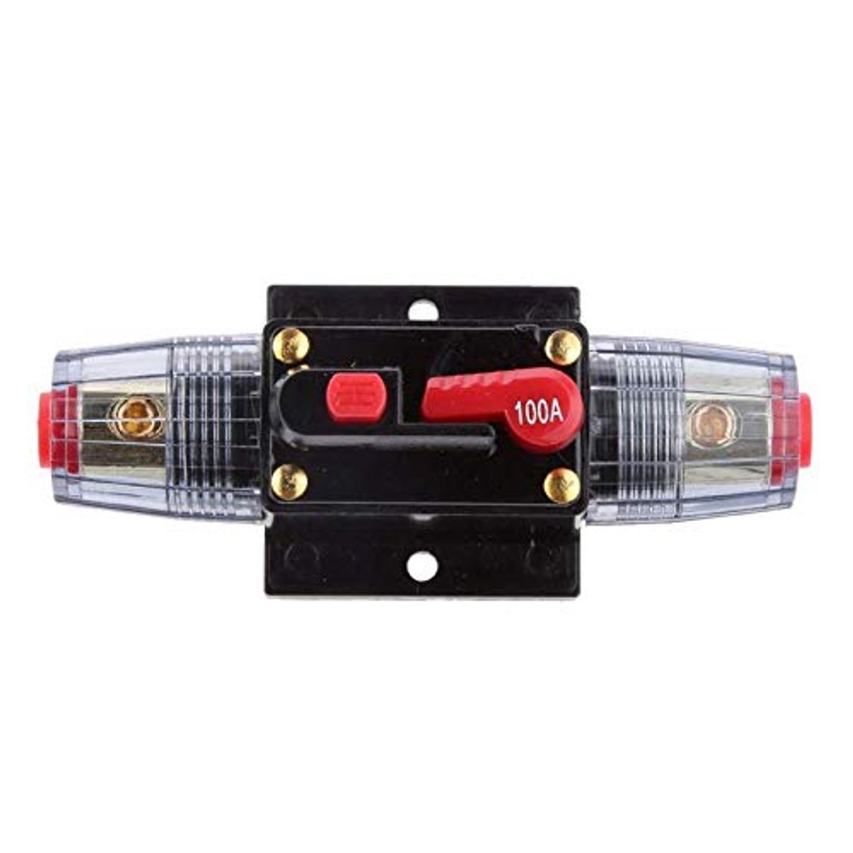 Zekeringhouder DC 12V 100A stroomschakelaar zekering voor auto audio