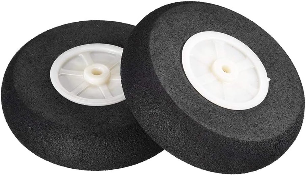 Wielen - RC vliegtuig vliegtuig spons wielen 2,75 inch X 0,14 inch