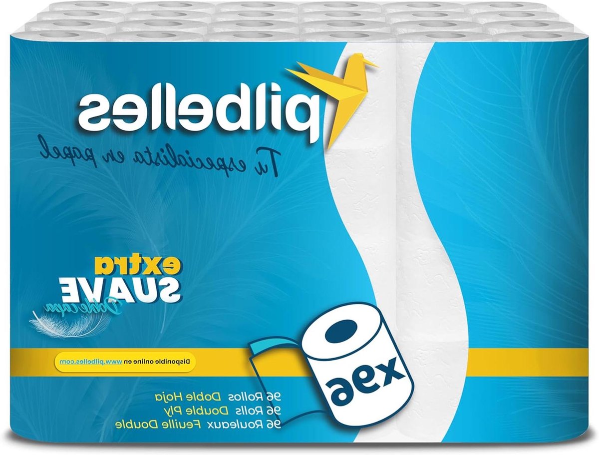Toiletpapier Extra Zacht - Zachte Rollen - Dagelijks Gebruik - Geurloos 2-Laags - 96 Rollen - Wit