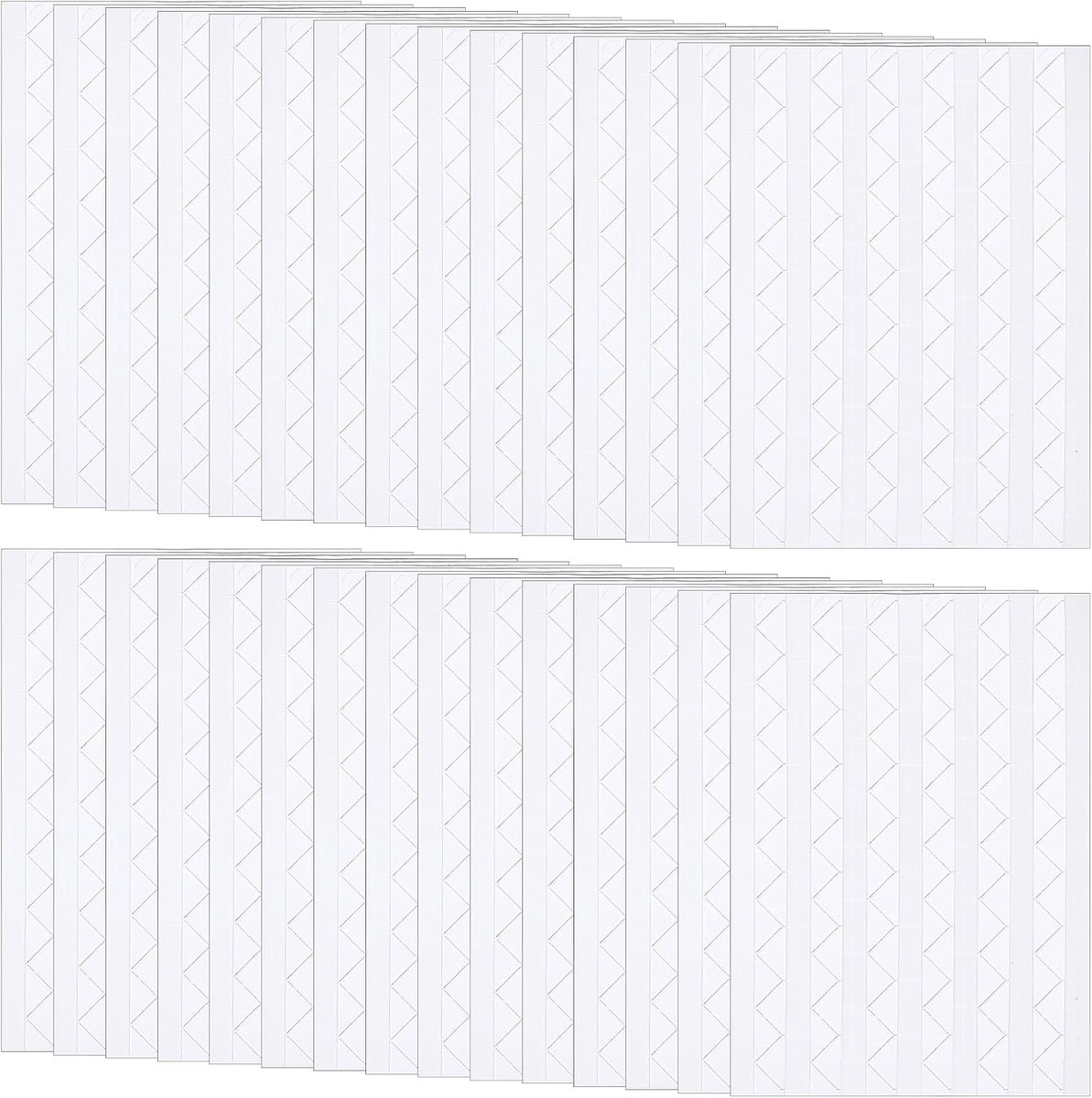3060 stuks fotohoeken wit, zelfklevende hoeken voor foto's, 30 vellen | 14,5 x 10,5 cm fotohoeken, zelfklevend, fotohoeklijm voor foto's, verzamelalbums, dagboeken