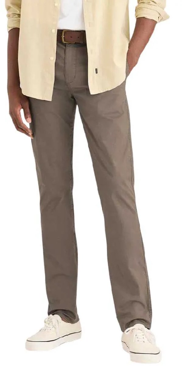 Dockers Original Slim Broek Beige 34 / 32 Man