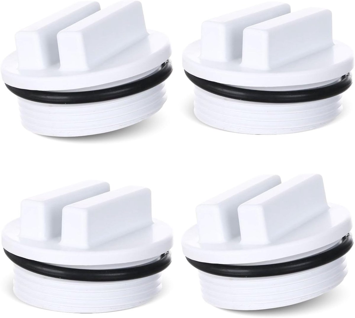 Zwembad buisdop 1.5 inch - kunststof - met O-ring afdichting - beschermt tegen vorst en ijs - ShopVlot