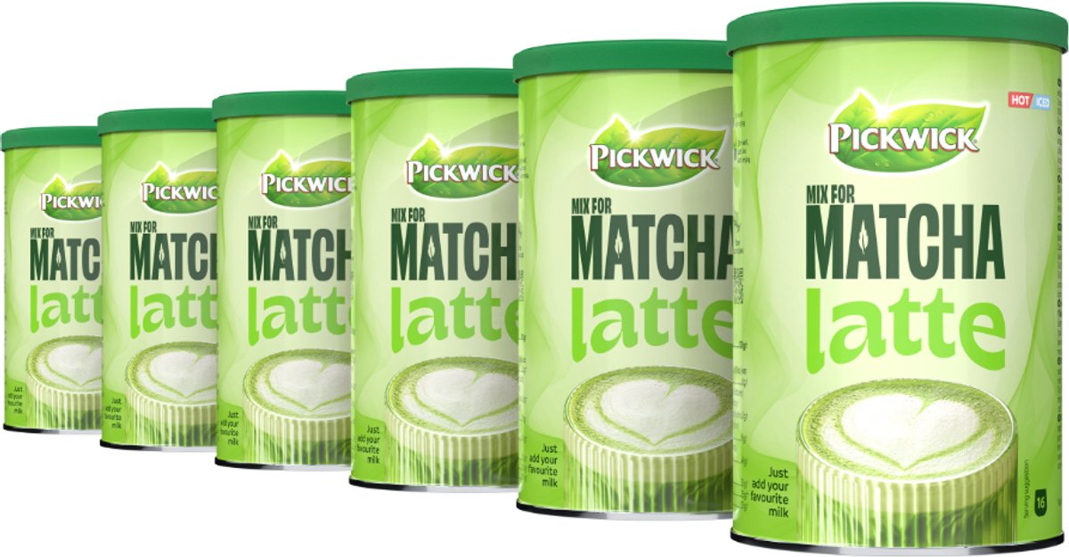 Pickwick - Matcha latte mix - 240 gram - 6 stuks