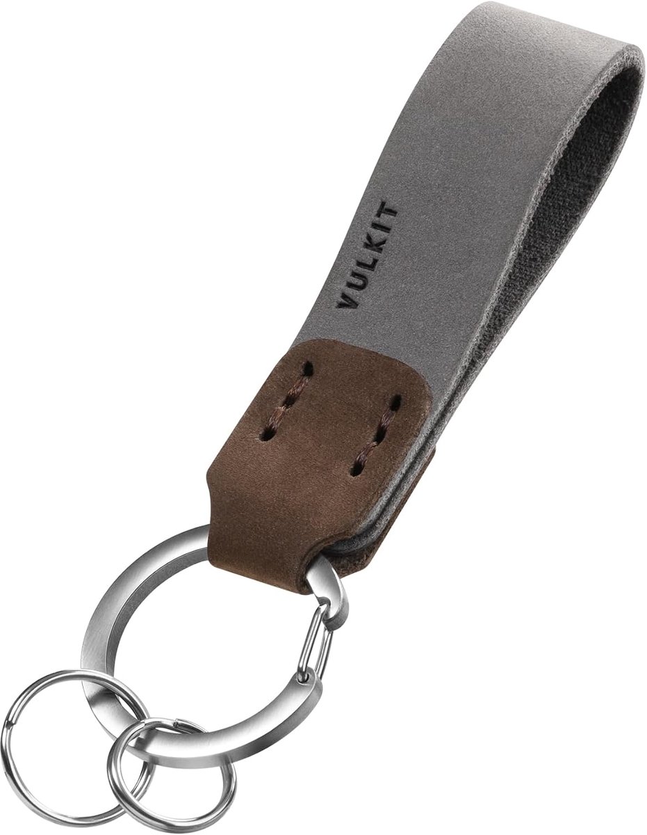 Sleutelhanger voor mannen en vrouwen - authentiek leer - universele sleutelhouder - perfect voor auto en huis - ShopVlot