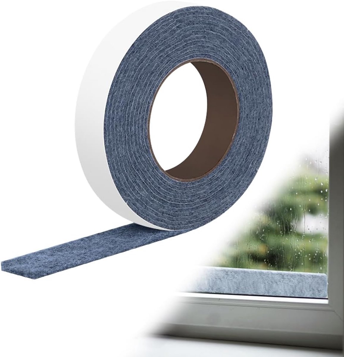 Raamcondensatie absorberend strip 3 x 400 cm - Herbruikbaar - Waterabsorberend - Voor een aangenaam woonklimaat - ShopVlot