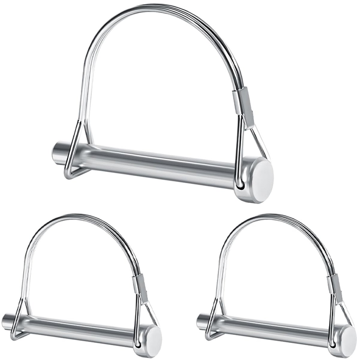 Buisvouwpennen M10 x 70 mm - Gegalvaniseerd staal - Roestwerend - Voor beveiliging van apparatuur - ShopVlot