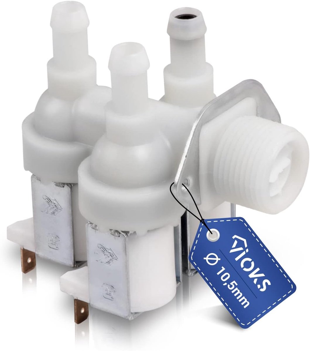 Solenoïdeventiel 230 V 3/4 Inch - Vervanging voor Miele Waterklep - ShopVlot