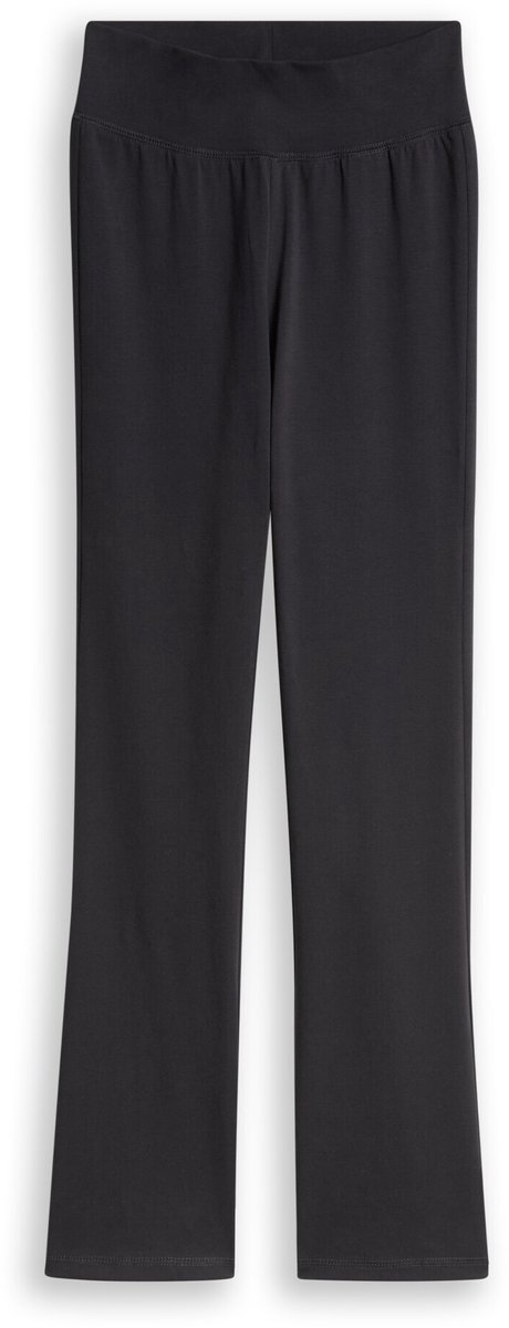 Tom Tailor - Legging met uitlopende pijpen - Maat 140 - coal grey