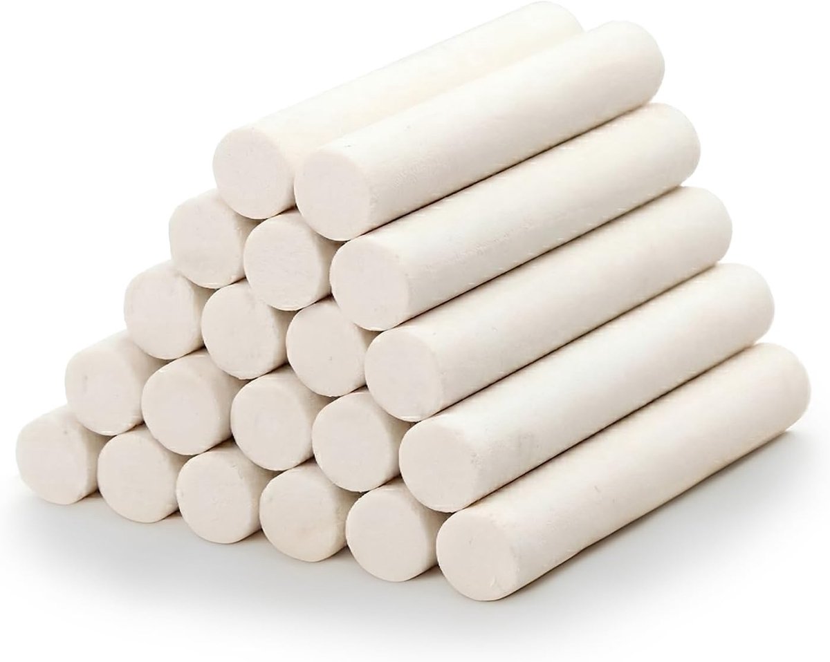 Witte gummen 20 stuks - Zachte kubus-gummen - Nauwkeurige reiniging - Perfect voor kunst en schetsen - ShopVlot