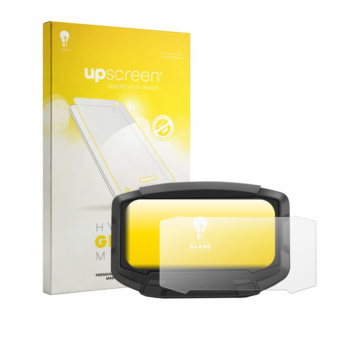 upscreen - Screenprotector voor Ausom L1 - Folie Beschermfolie Beschermglas matte
