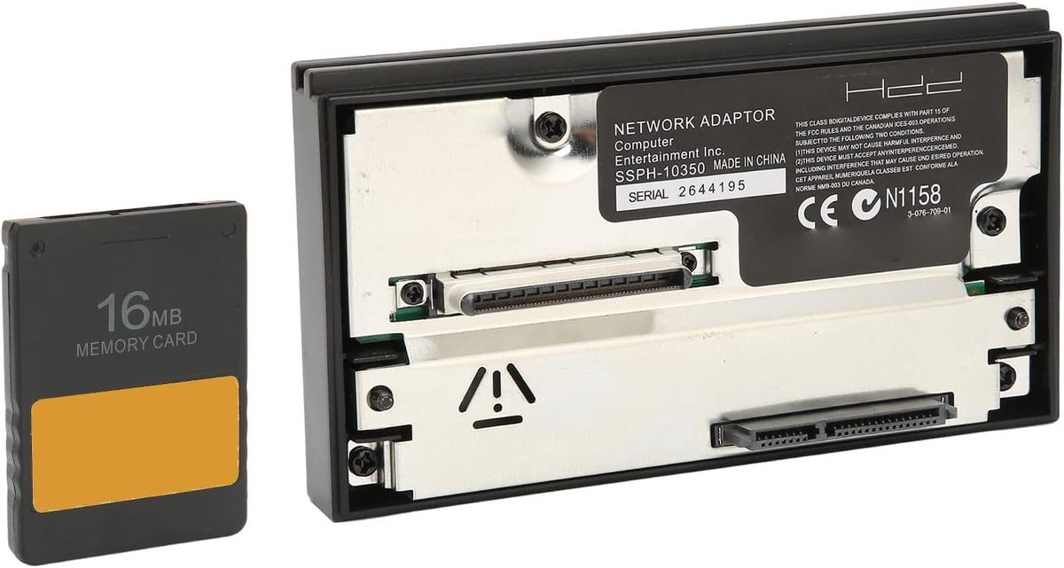 HDD Adapter PS2 - SATA Interface - Verbeterde anti-interferentie - Speel HDD-games zonder schijf - ShopVlot