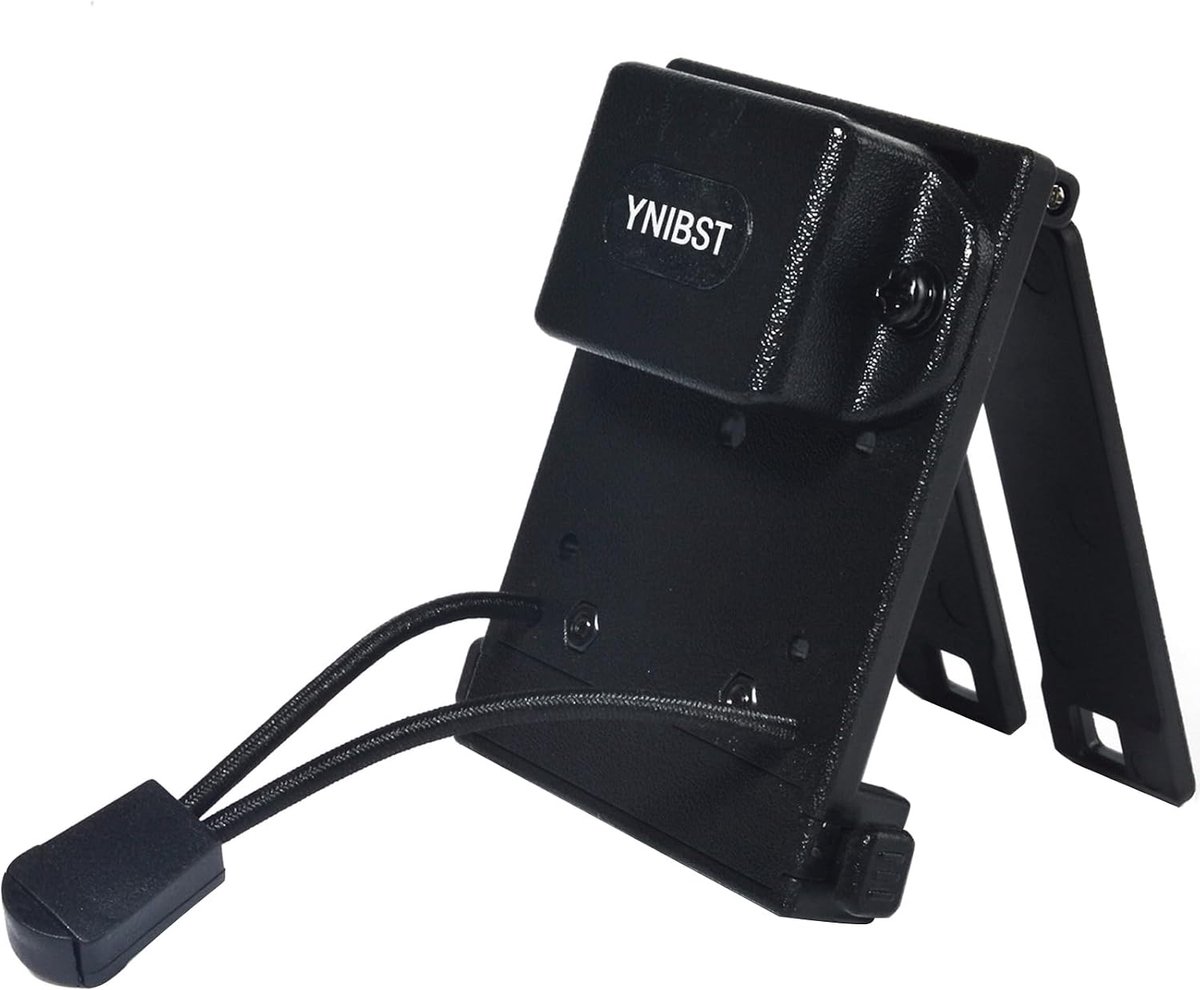 Radio/speaker microfoon achterklem houder - universeel voor walkietalkie - geschikt voor Molle systeem - ShopVlot