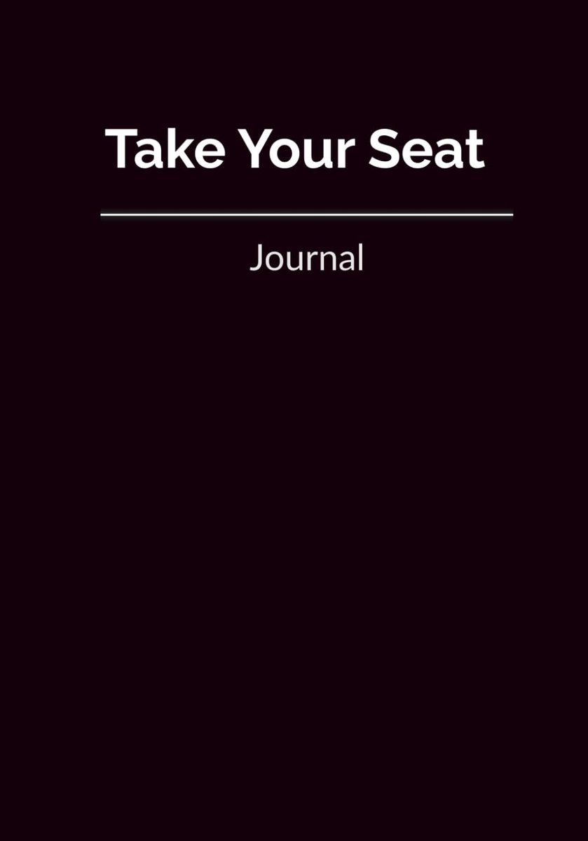 Journal Take Your Seat - Notitieboek - Hardcover - Perfect voor zelfreflectie - ShopVlot