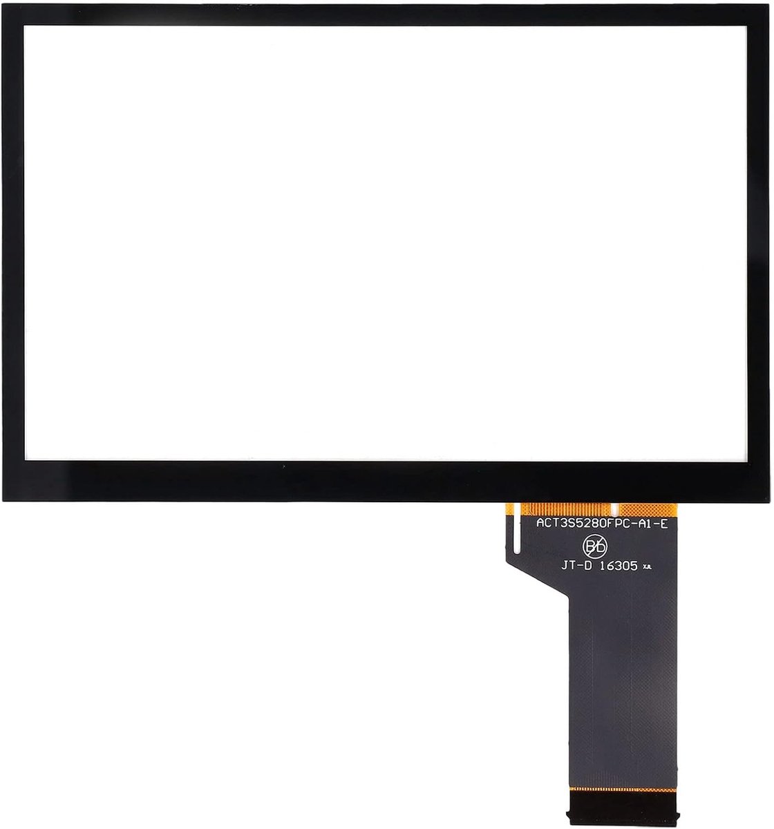 SnelShoppen - Car LCD Touch Screen Digitizer TDO-WVGA0633F00039 Vervangingsscherm, Hoogwaardige Materialen, Originele Specificaties, Eenvoudige Instal