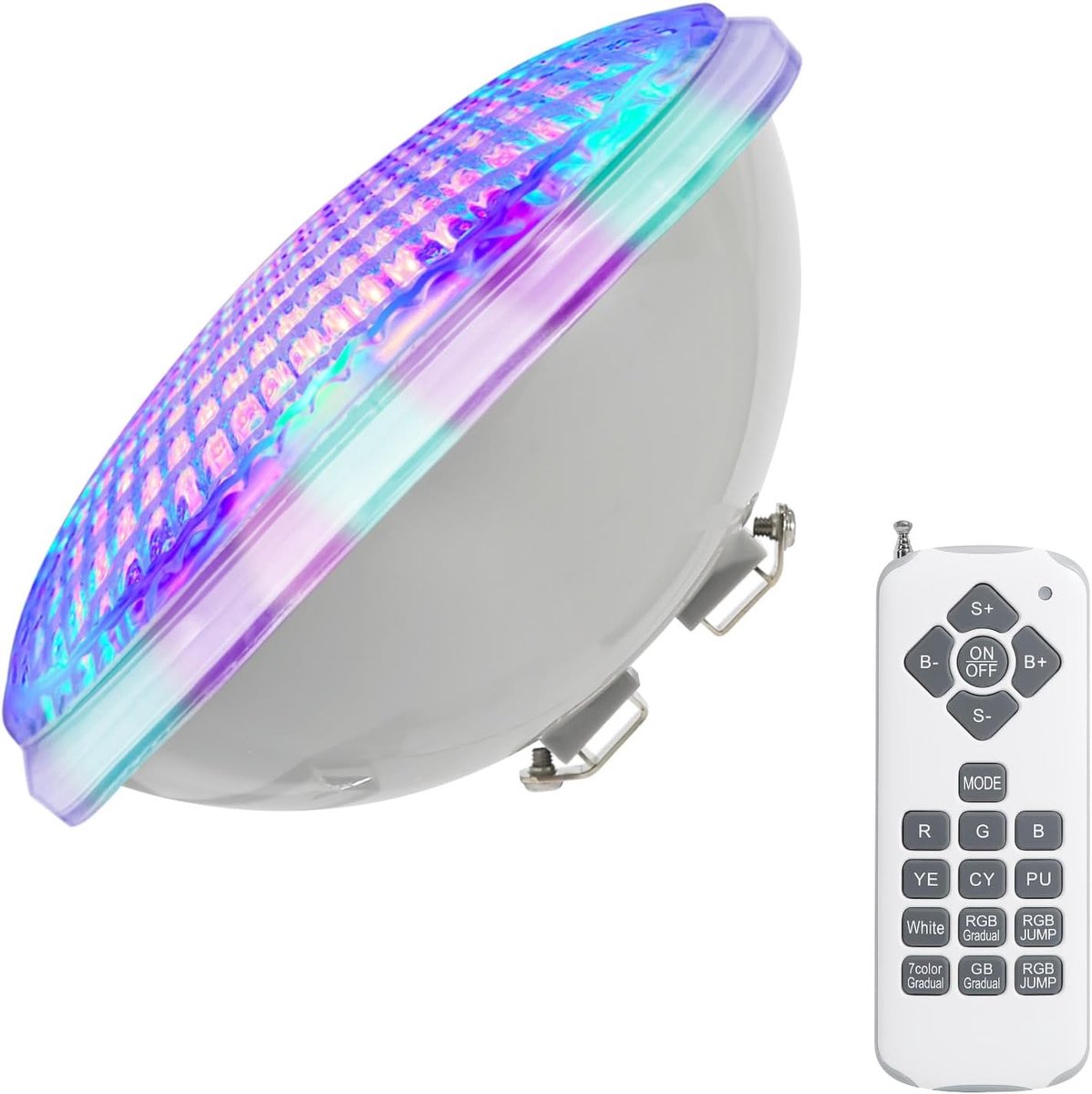 Poolverlichting PAR56 40W 12V - RGB LED - Vervanging voor halogeen - Bespaar tot 80% energie - ShopVlot