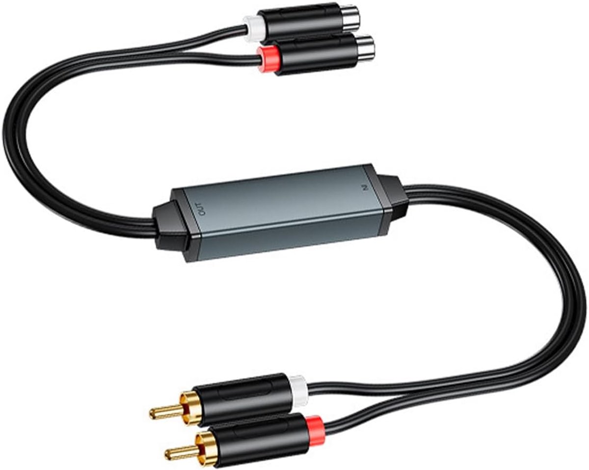 Ruisisolator audio-brom-eliminator - voor auto-audiosysteem - elimineert storingen - verbeterde geluidskwaliteit - ShopVlot