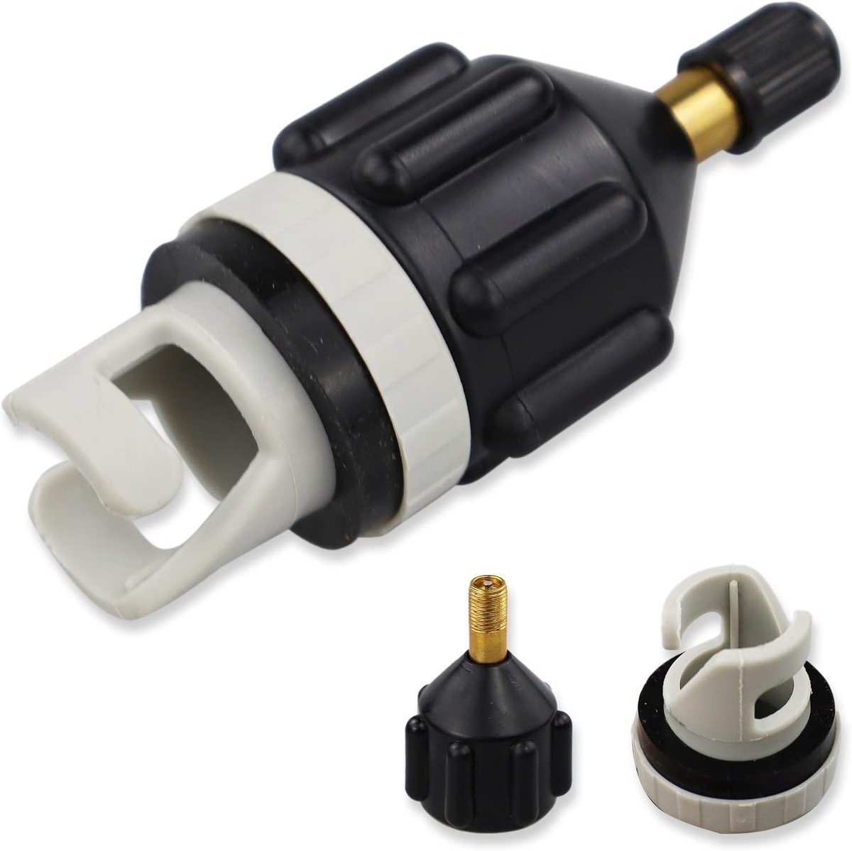 Pompadapter voor opblaasboot - multifunctionele ventieladapter - snel inflatie en deflatie - ShopVlot