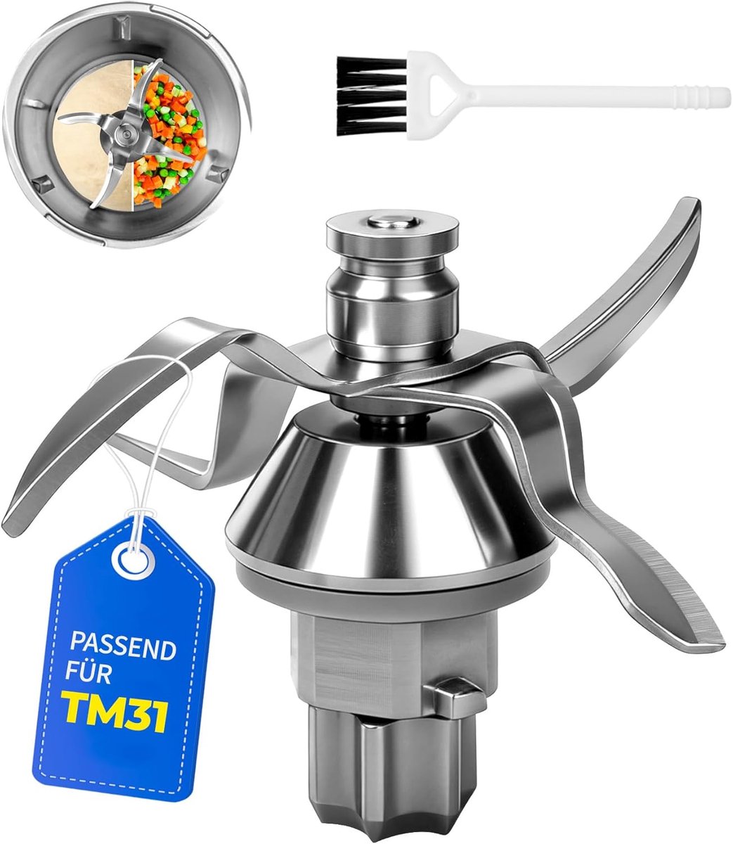 Messen voor Thermomix TM31 - Hoogwaardige RVS - Precisie snijden - Ideaal voor culinaire creaties - ShopVlot