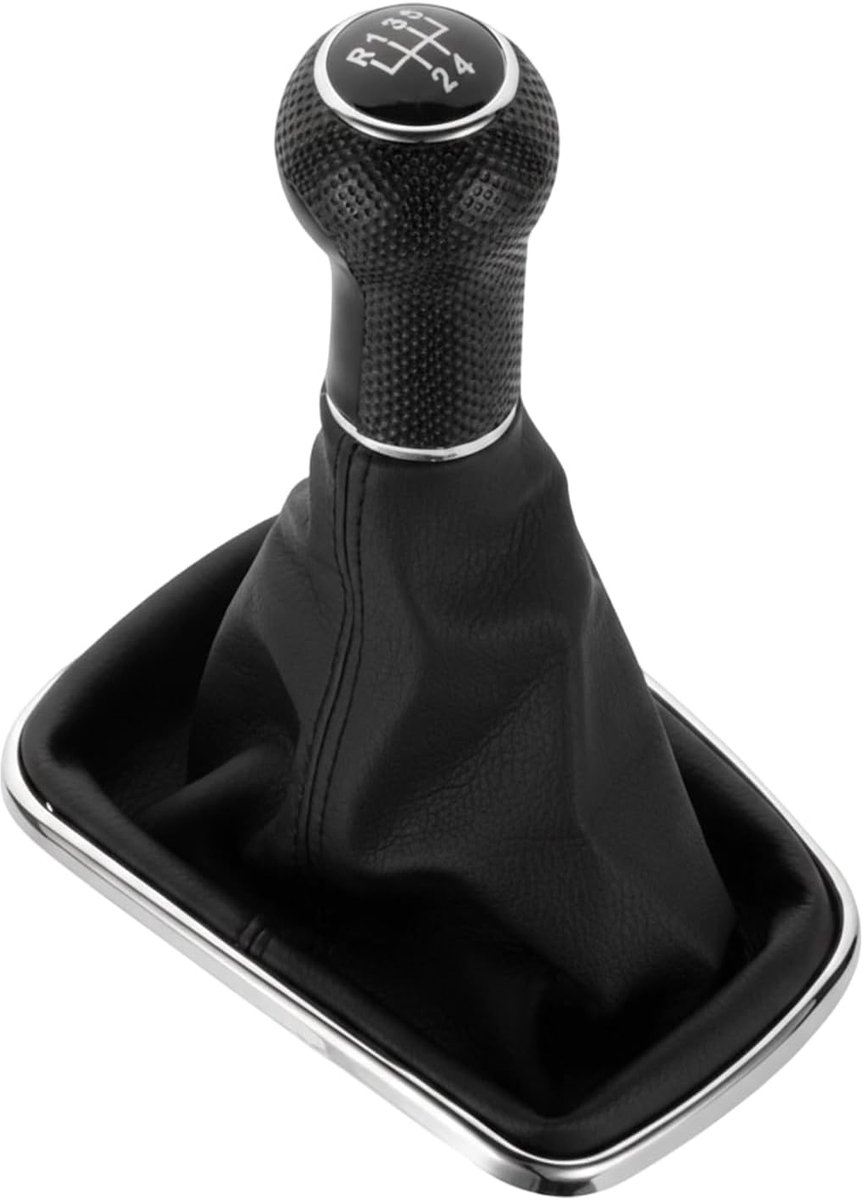 Versnellingspookknop 23 mm - Zwart - Plug & Play installatie - Geschikt voor Golf 4 - ShopVlot