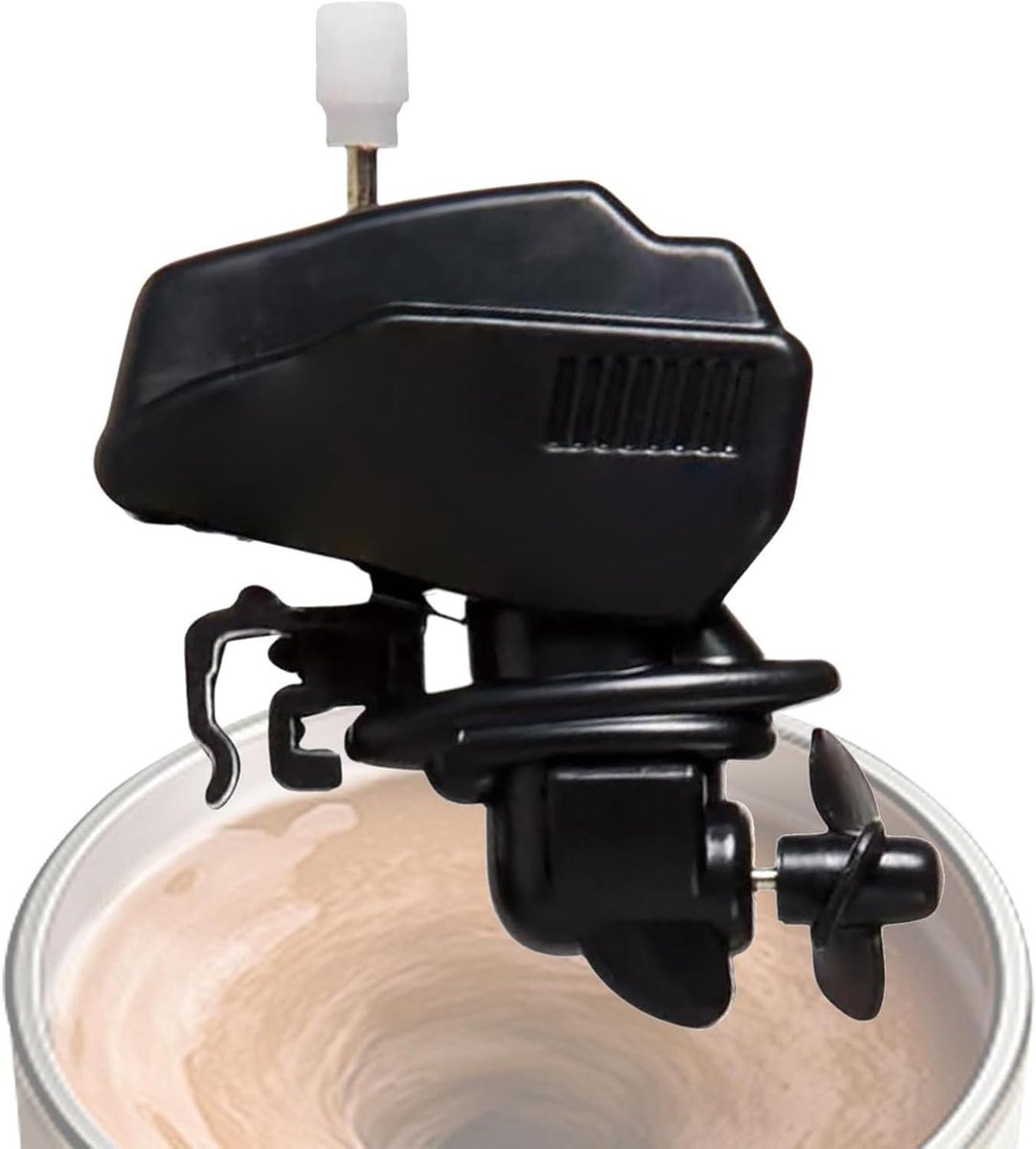 Dranken Mixer - Koffiemixer Keukenapparaat - Dranken Gelijkmatig Mengen - Propeller Geïnspireerd Ontwerp - 6.5 cm - Uniek Kenmerk