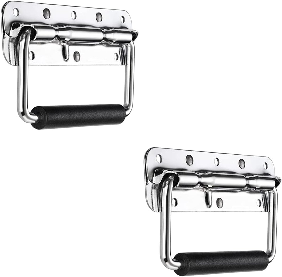 Boxhandgrepen RVS 140x40mm - 2 Stuks - Hoogwaardige 304 RVS - Schokbestendig en duurzaam - SnelShoppen