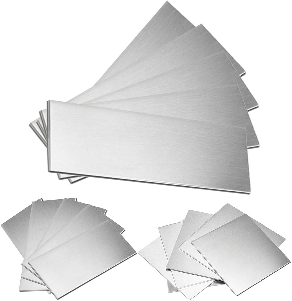 Lastechniek plaatset 5-delig - 2x6 Inch - mild staal - ideaal voor oefening en training - SnelShoppen