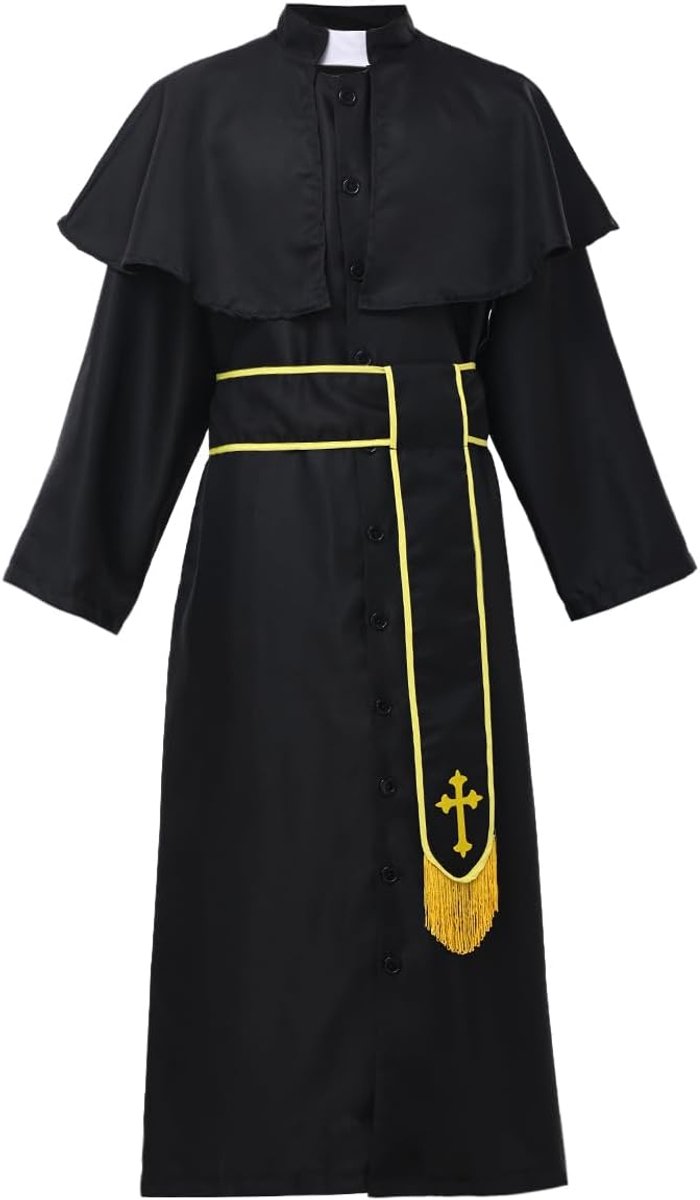 Geestelijkheid cassock gewaad predikant Cassock Heren lof aanbidding gewaad