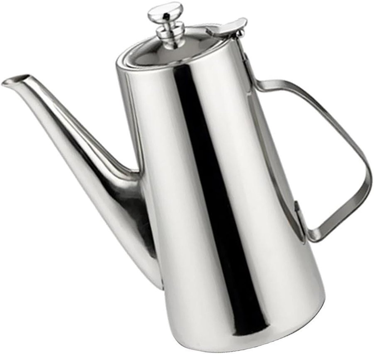 Water Coffee Pot - IJsthee Kan - Dranken Koelen - Roestvrij Staal - 2 Liter - Zilver