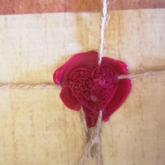 Stempels messing koppen met 1 stuk houten handvat, voor wenskaart, envelop uitnodiging, geschenkverpakking, postbrief stickers (levensboom/hart) — afbeelding 4