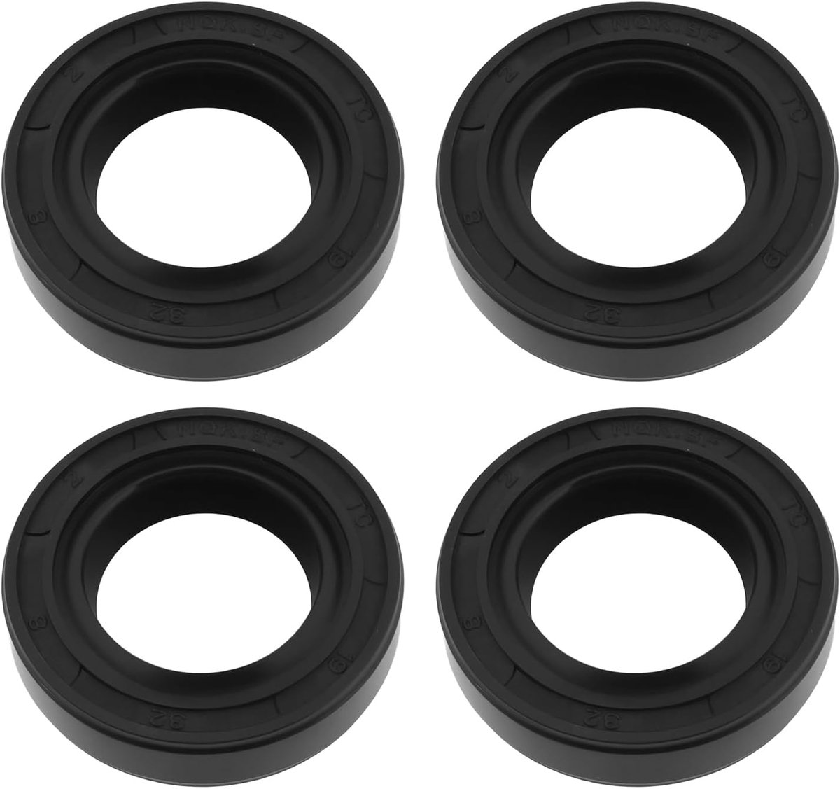 Lord of the Tools 4 Stuks Asolie-afdichting 19x32x8mm Compatibel met Tuff Torq K55B K46F K46 T40 Compatibel met Husqvarna 583349301 535402837
