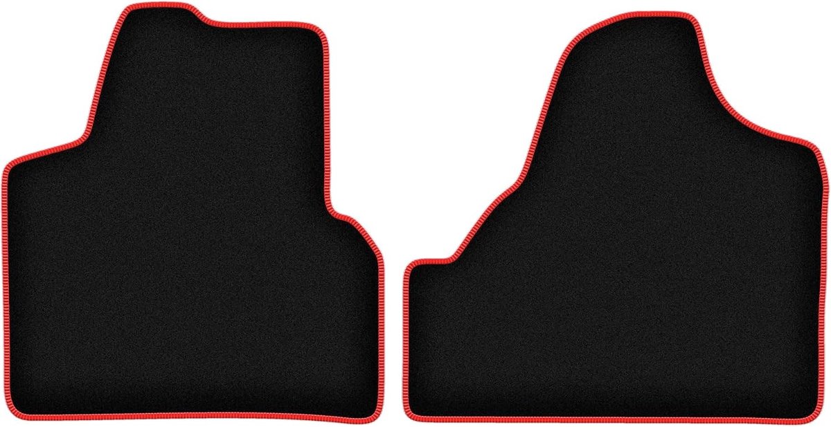 Set passend voor Citroen Jumpy II (2007-2016) leveringsset velours automatten, 2 stuks