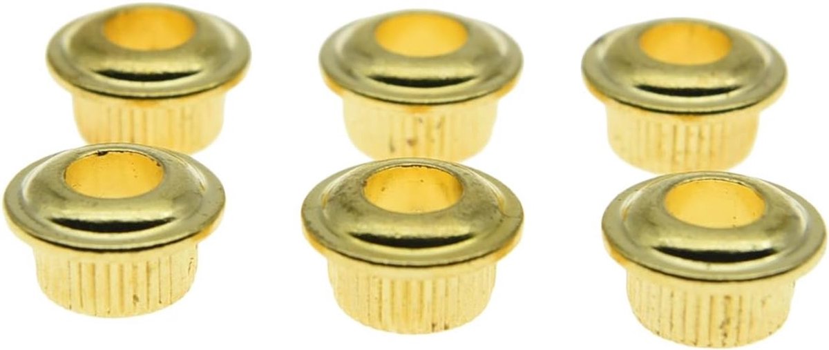 Metalen Goud 10mm Gitaar Stemmechanieken Conversiebussen Adapter Ferrules voor Vintage Gitaar Stemsleutels