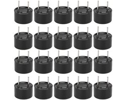 20 stuks 3 V Active Piezo Buzzer alarmsensor, elektromagnetische beeper, actieve piezo zoemeralarm, voor signaalalarm, 9 x 6 mm/9 x 5,5 mm