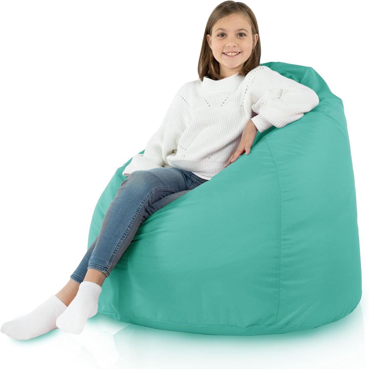 Zitzak XL - Grote Beanbag - Ultieme Ontspanning - Waterdichte Hoes - Giant Formaat - Turkoois