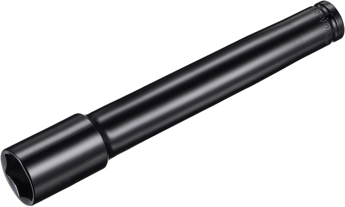 Sourcing map 1/2" 24mm effect bus hittebehandeld CR-V staal 8" lang 6-punts metrik maten