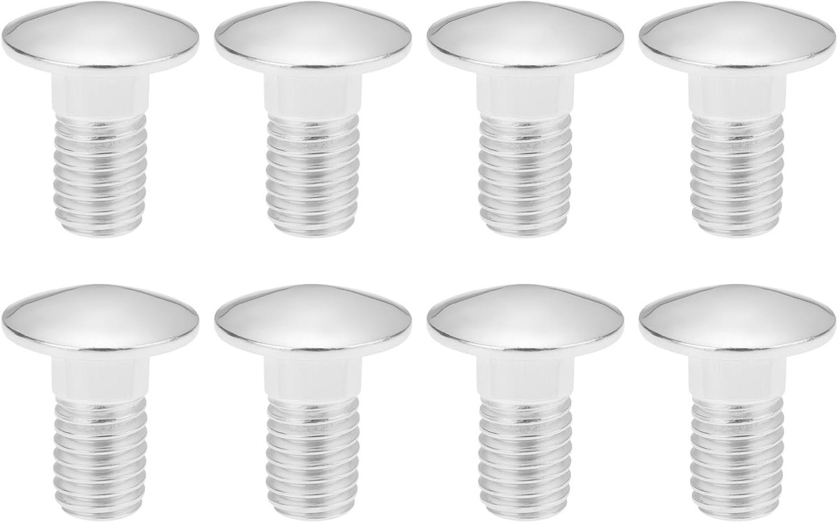 8 stuks roestvrijstalen bumperbout 113707191C verchroomd M8 x 16 mm compatibel met VW compatibel met Kever