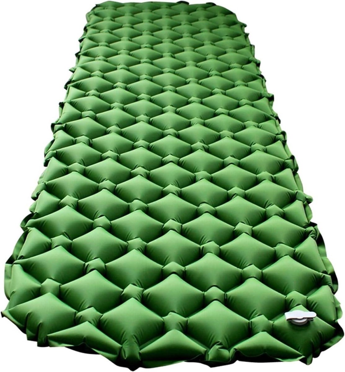 Opblaasbaar Slaapmatje - Luchtbed Reiskussen - Kamperen Buiten - Lichtgewicht Nylon - 190 cm - Blauw