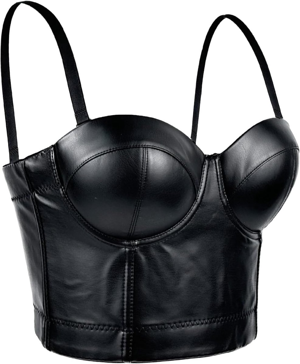 bovendeel voor dames, wetlook, dessous, punk, slim fit, latex top, latex, top voor vrouwen, clubwear, party, carnaval