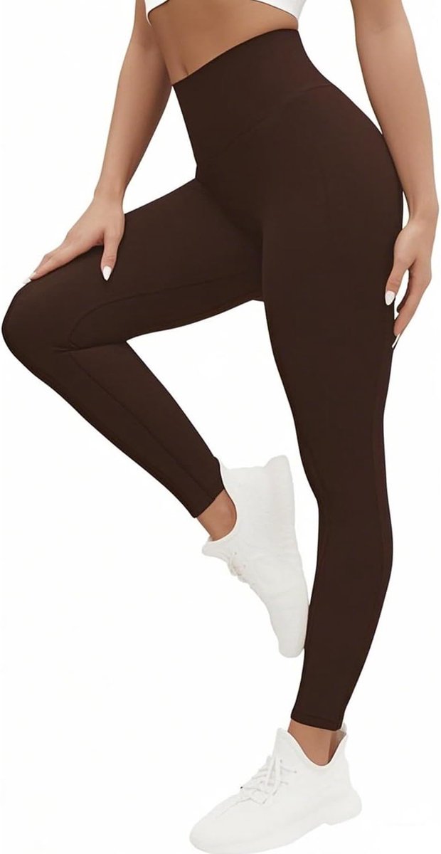 Leggings voor dames, hoge taille, sport, ademende yogabroek, sportbroek voor yoga