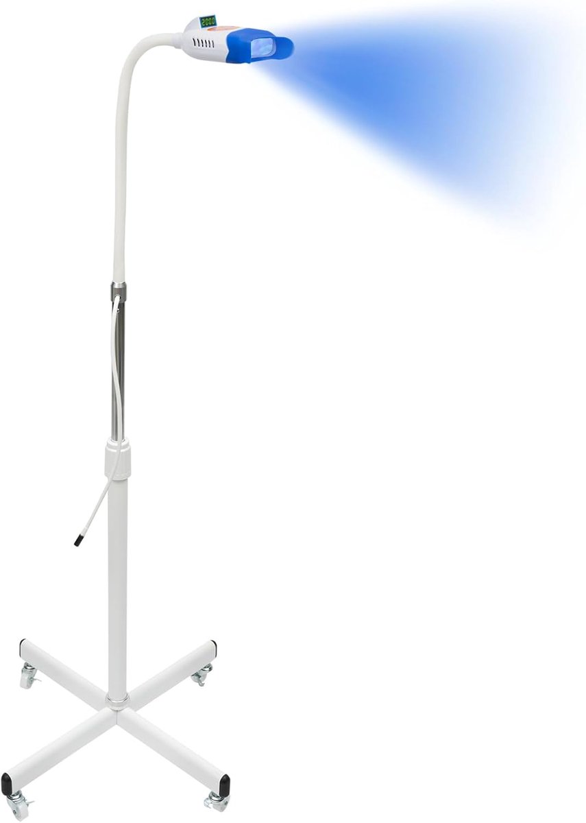 Tandheelkundige led-bleeklamp - krachtige technologie - 2 lichtkleuren - voor efficiënte behandeling - SnelShoppen