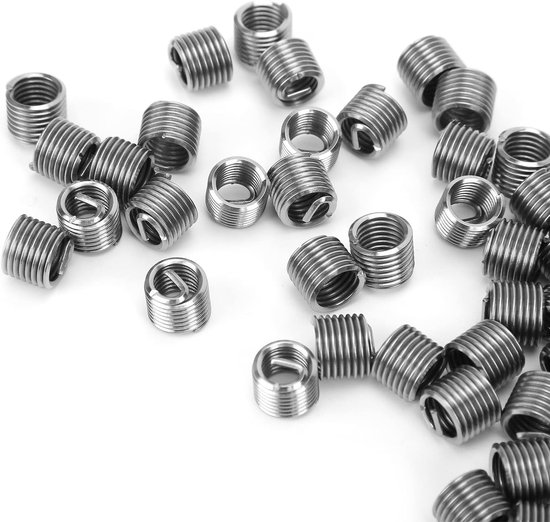 Assortimentsset voor Schroefdraadreparatie-inzet M8 X 1,25 Mm Helicoil-type Schroefdraadinzetstukken Schroefreparatiehuls(1.5D) — afbeelding 2