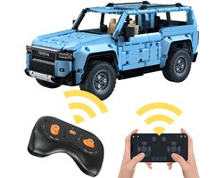 CadaBricks C51209W Toyota Prado RC 1:14 bouwset | City fast champions adventure | Creator and classic motor bouwpakket | Technic auto speelgoed ideas voor volwassenen & kinderen | DIY radiografisch bestuurbare speed car | Bouwdoos met 586 bouwstenen