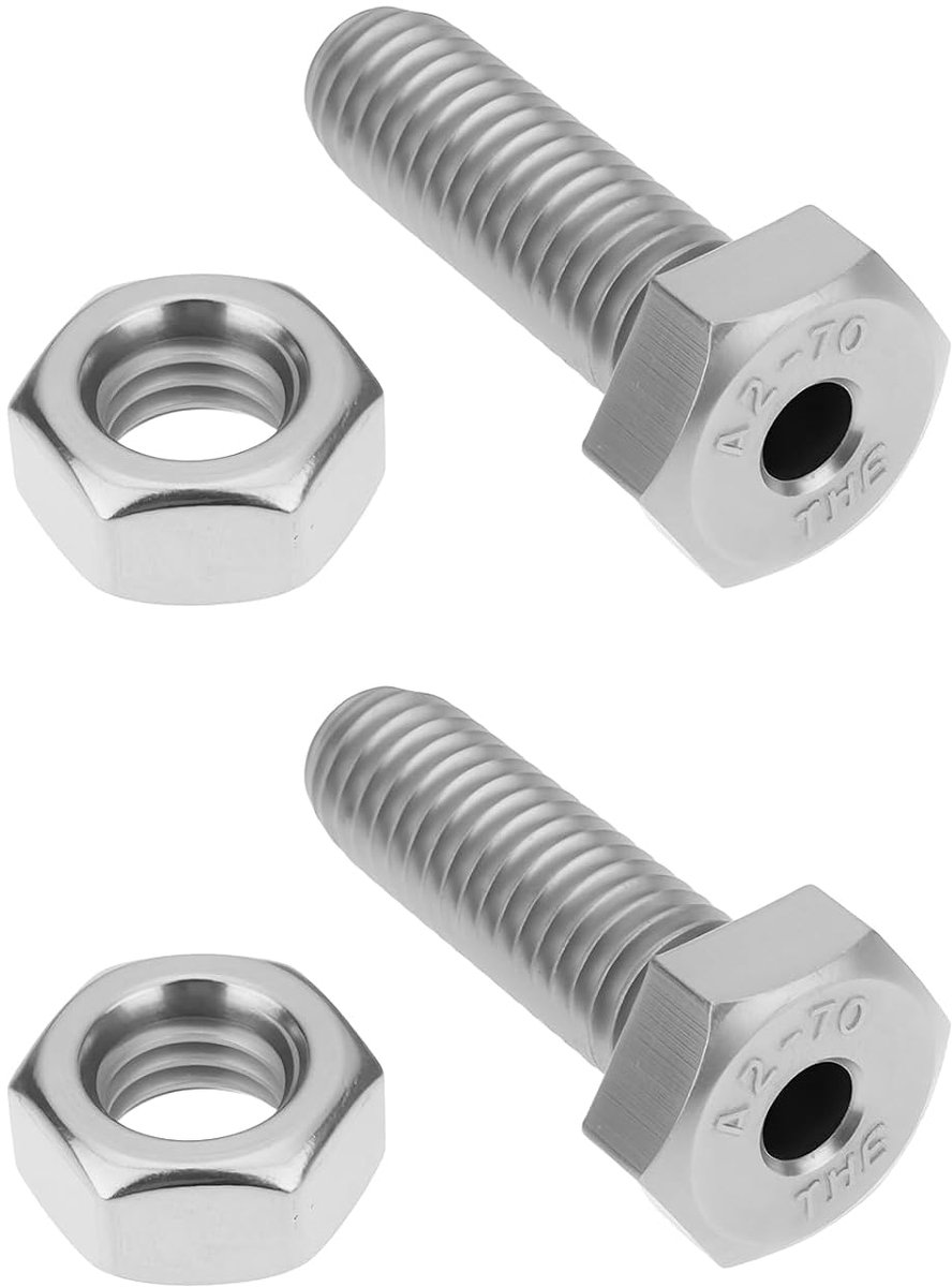 Store 2 Stks Holle Bout Zeshoekige Roestvrij Staal Schroeven M8x25mm Geschikt Voor Industriële Machines Meubels Montage