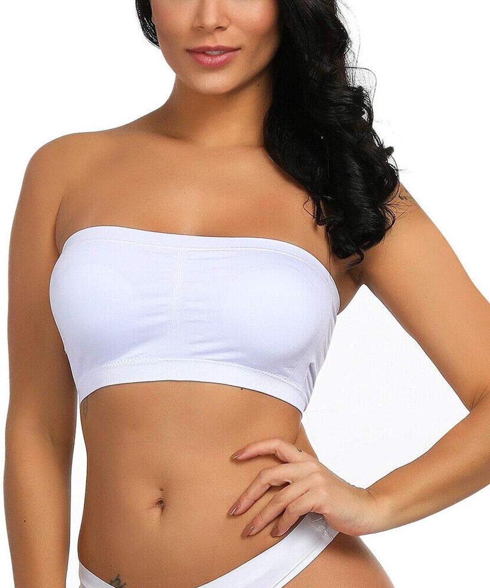 Bandeau-beha voor dames, zonder bandjes, zonder bandjes