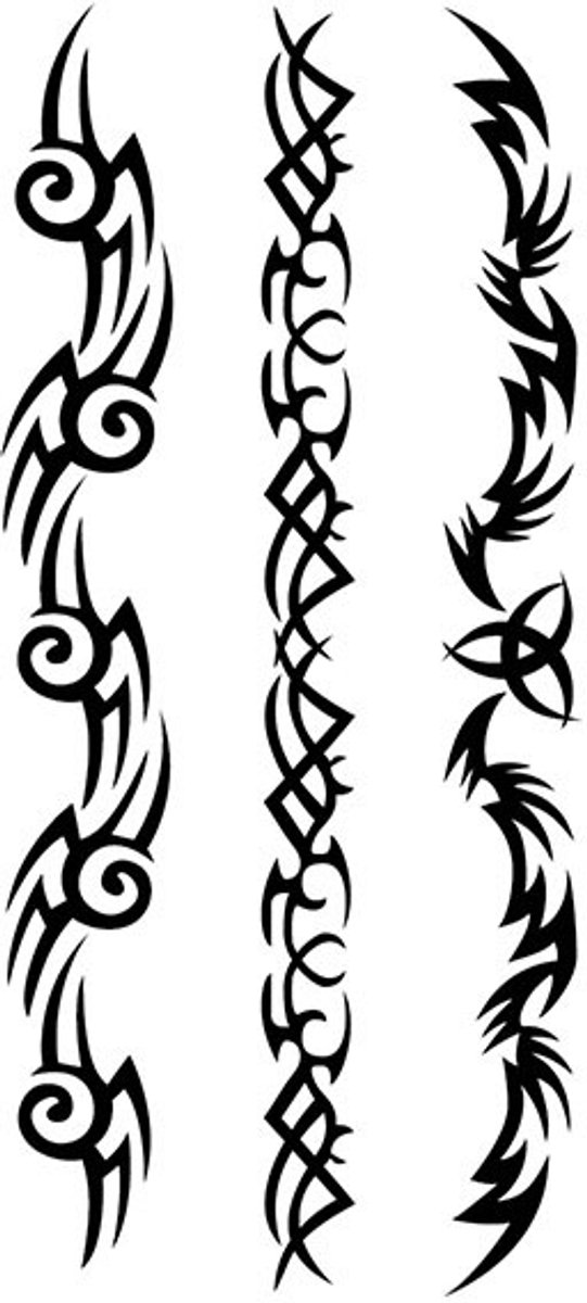 Tijdelijke tattoo Tribal stoer 3 dagen