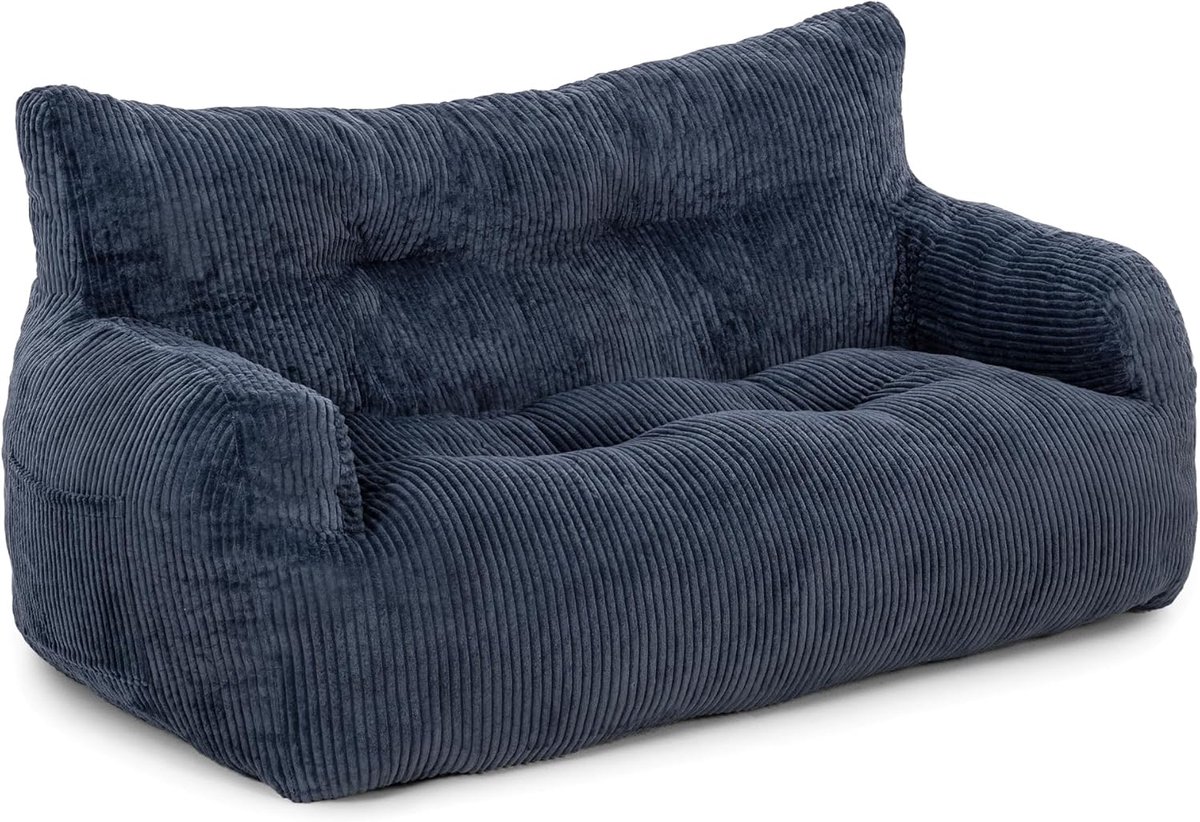 Zitzak volwassene met padding - dubbele fauteuil - ergonomisch modern - ideaal voor ontspanning - ShopVlot