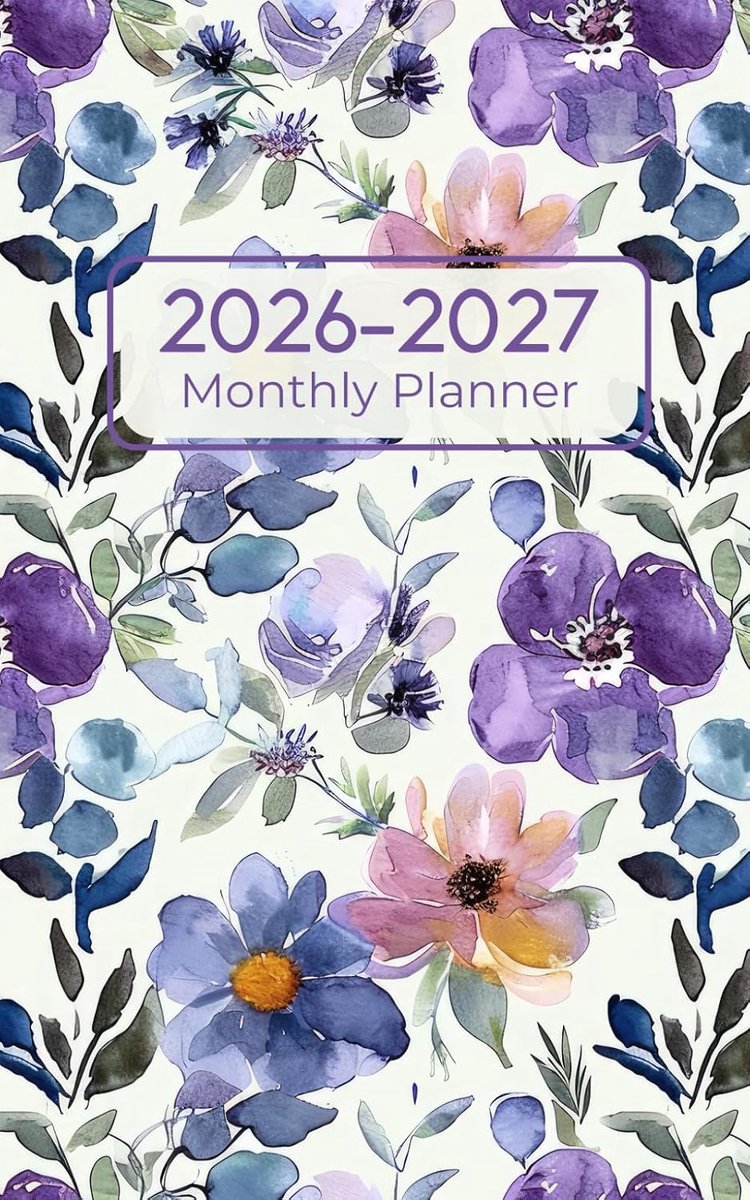 Maandplanner 2026-2027 - 5x8 inch - 24 maanden - Perfect voor organisatie - ShopVlot