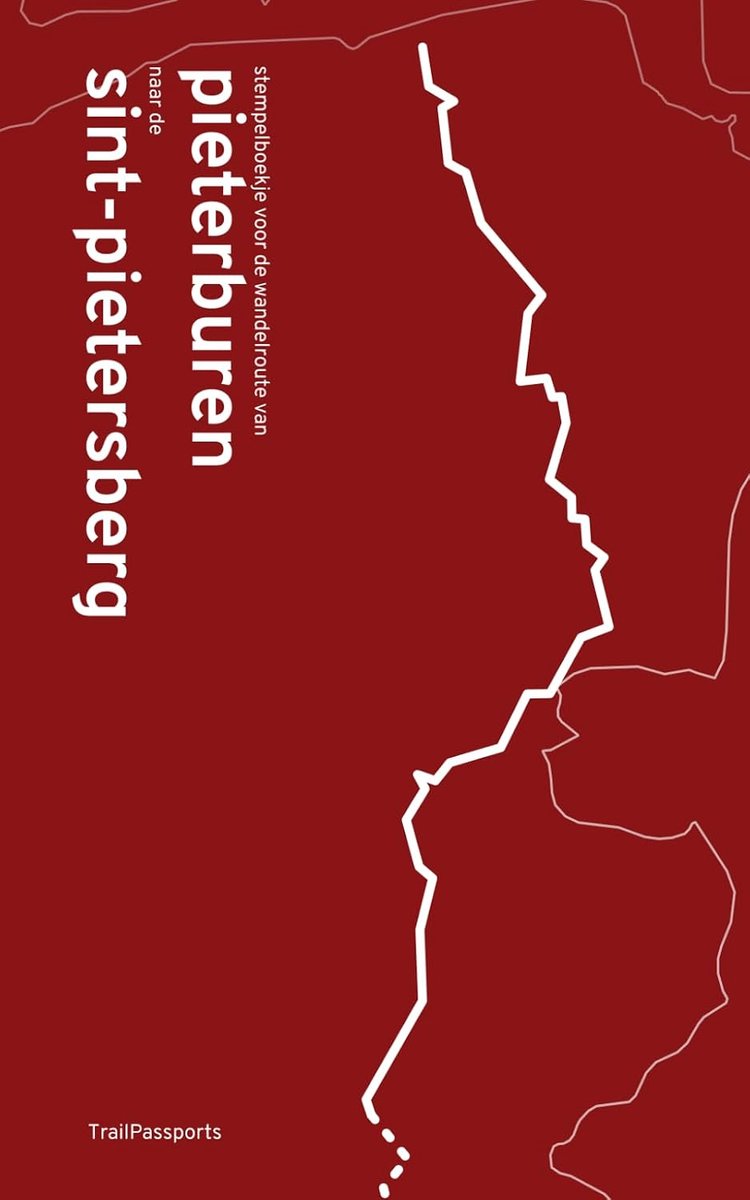 Stempelboekje voor wandelaars - van Pieterburen naar de Sint-Pietersberg - compact formaat - ShopVlot